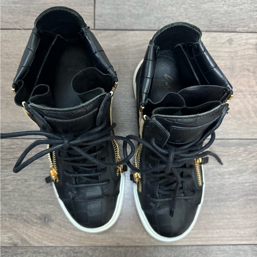 Giuseppe Zanotti Black Sneakers - Picture 3 of 6